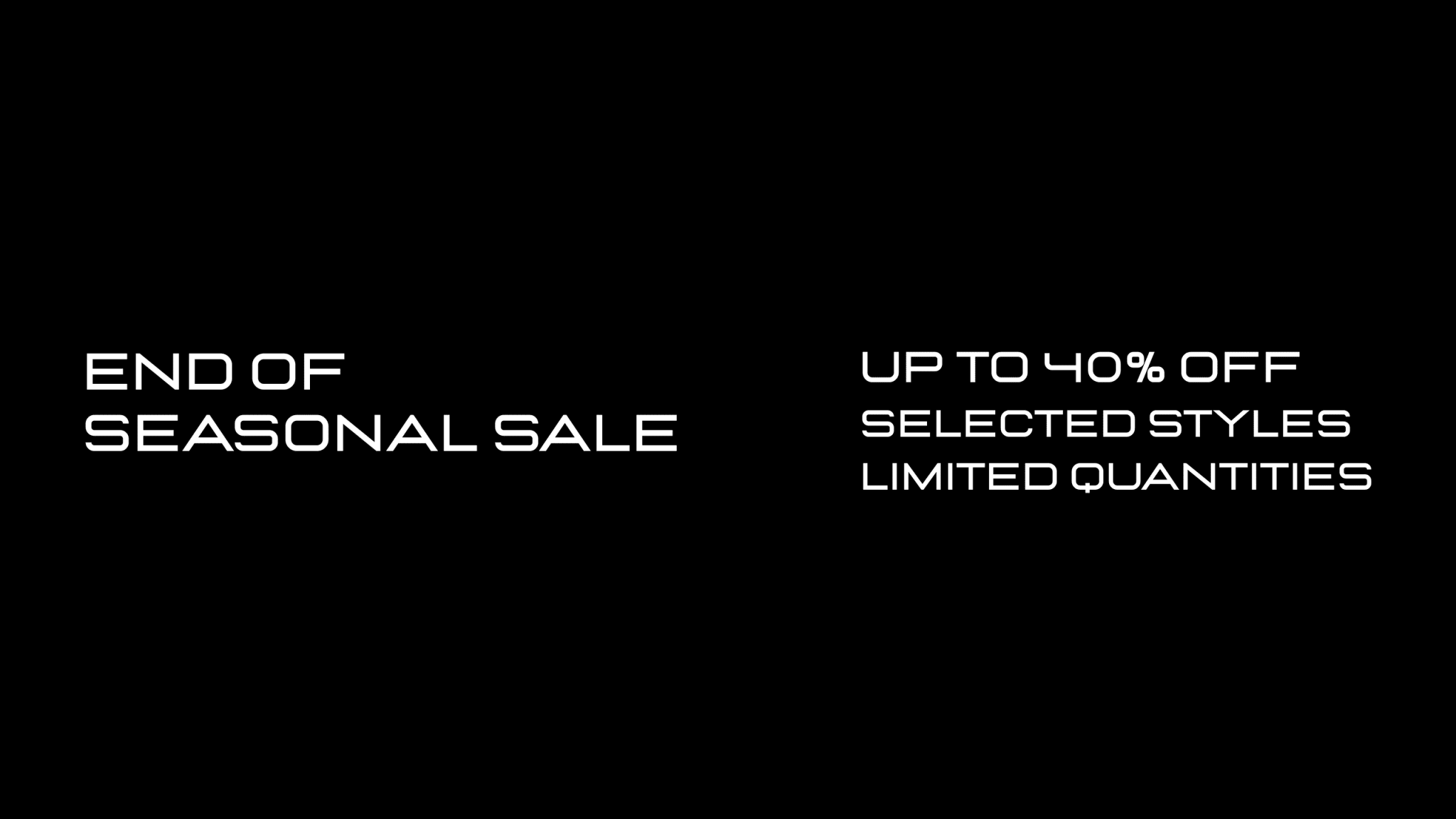 End of Season Sale - Adonis King Collection