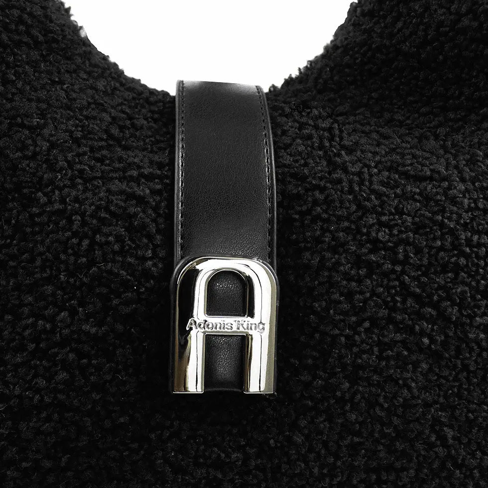MADDIE SHOULDER BAG - BLACK Adonis King Collection 