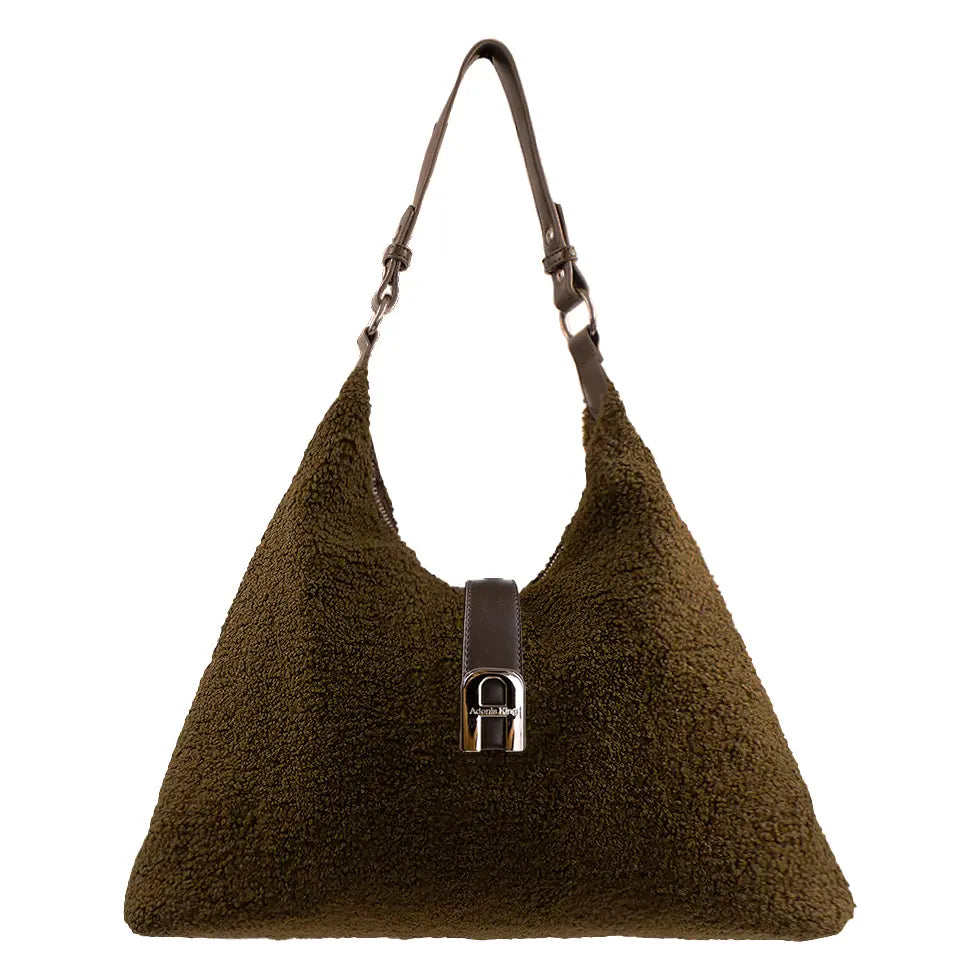 MADDIE SHOULDER BAG - BROWN Adonis King Collection 