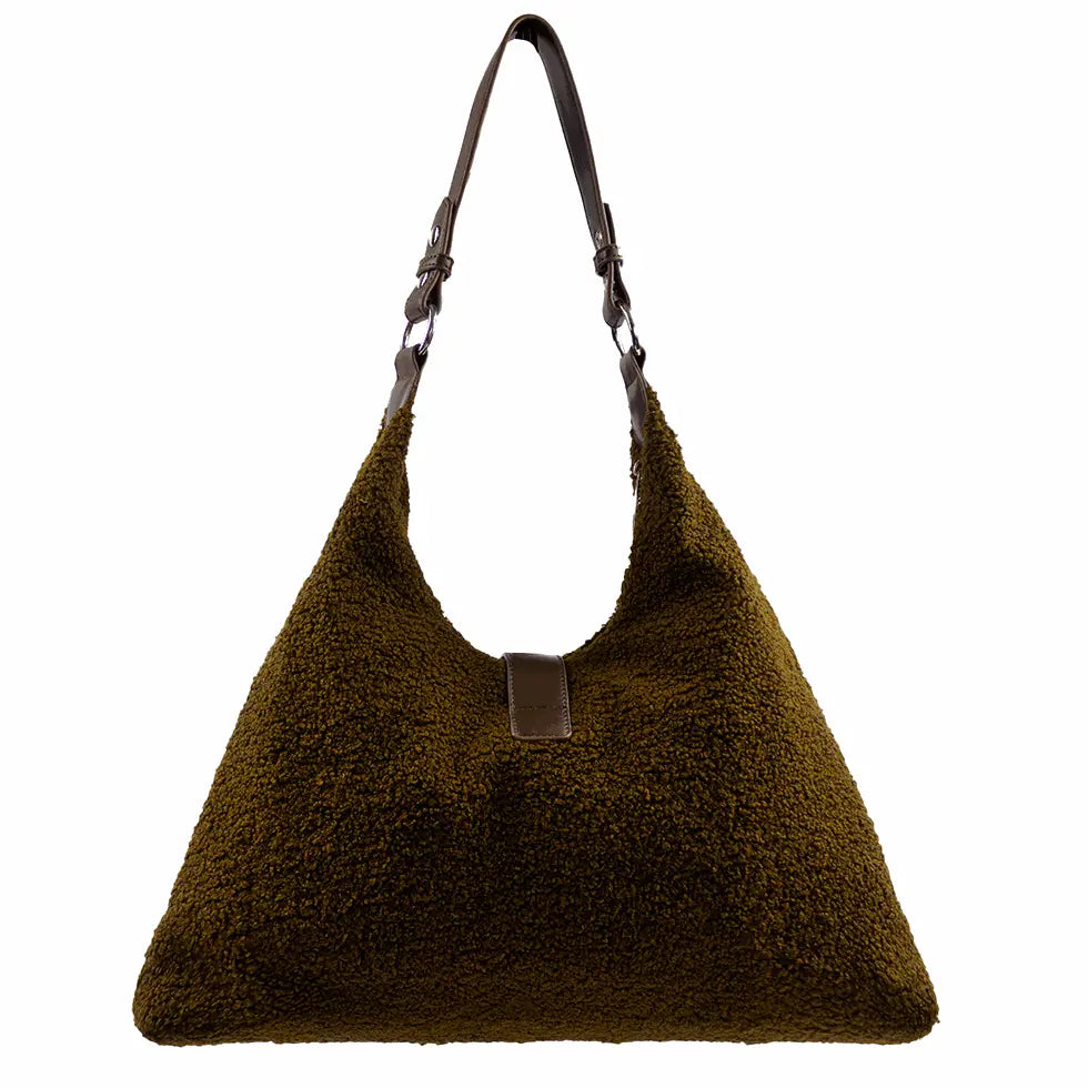 MADDIE SHOULDER BAG - BROWN Adonis King Collection 