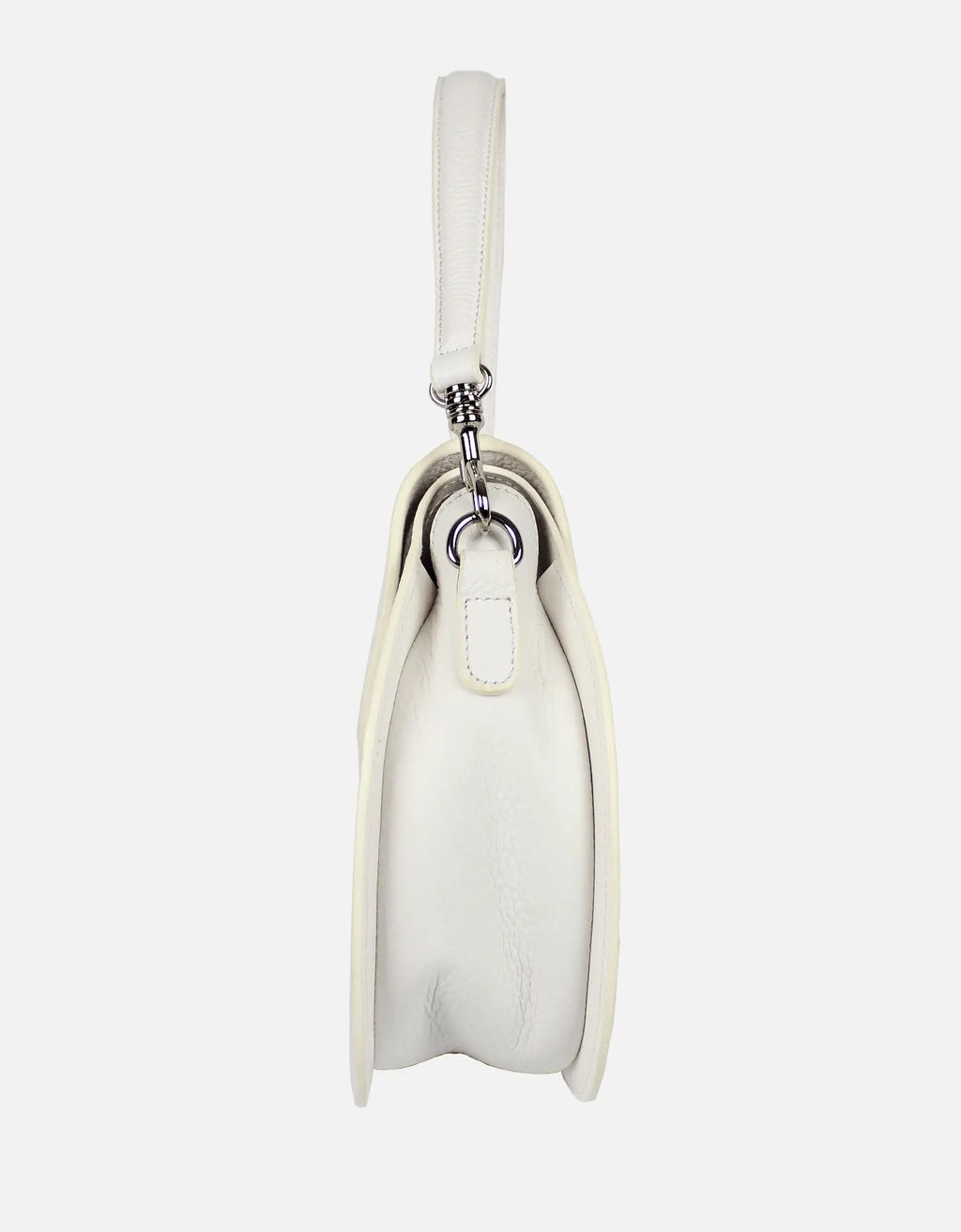 Soloist Pebble Leather Crossbody Bag with Strap