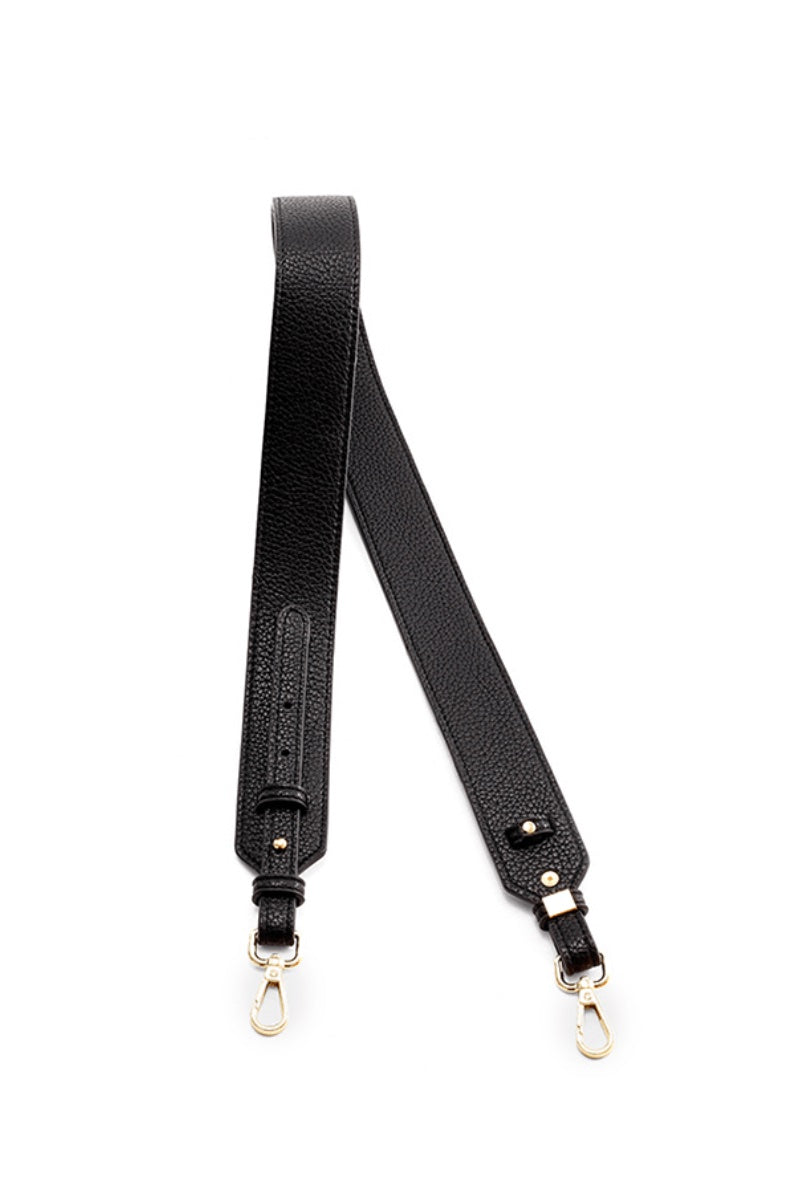 Vegan Pebbled Leather Adjustable Bag Strap