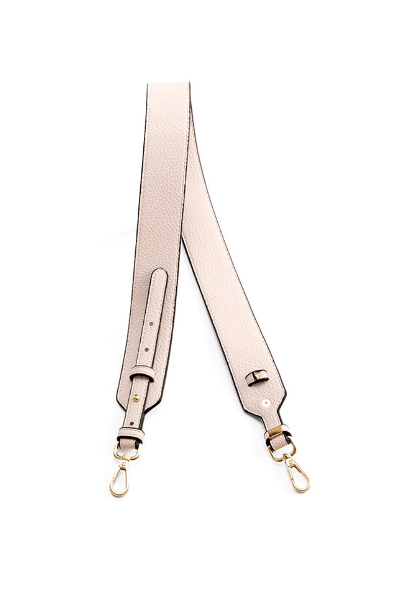 Vegan Pebbled Leather Adjustable Bag Strap
