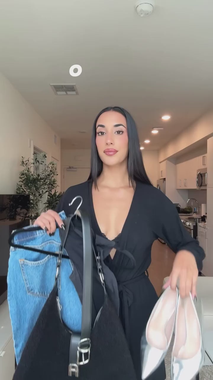 MADDIE SHOULDER BAG - BROWN