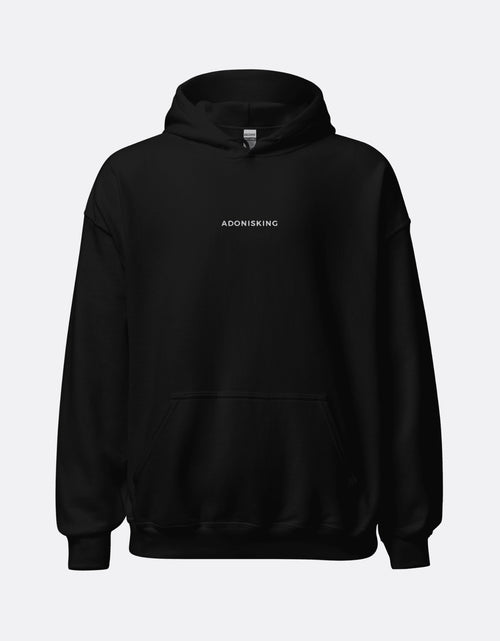 Black Visionary Fleece Knit Hoodie